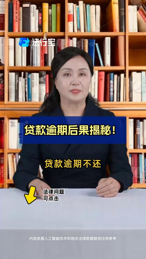 贷款逾期会造成什么后果呢