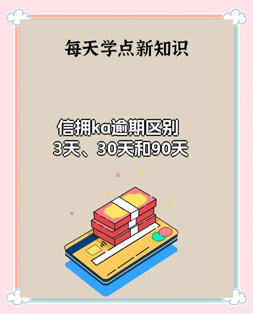 逾期30天60天90天区别