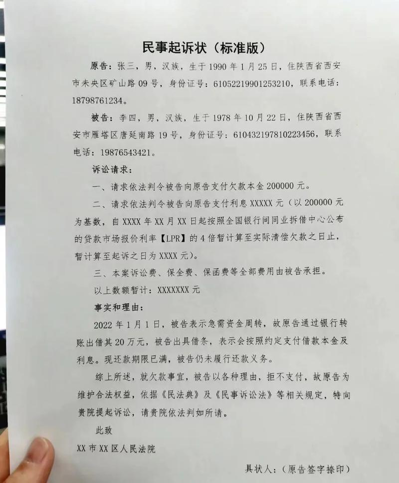 10100566说我欠款被法院起诉
