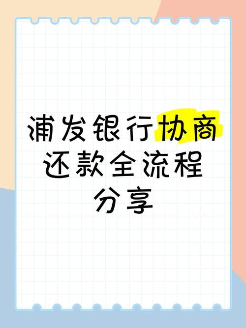 银行信贷逾期协商还款流程