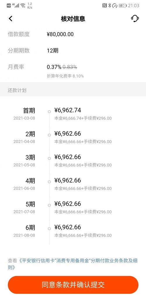 备用金12期怎么分期还款