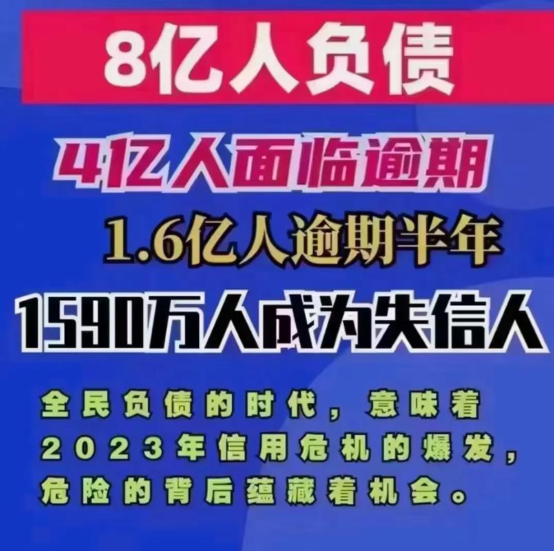 中国欠债多少人