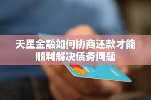 天星金融怎么协商延期还款