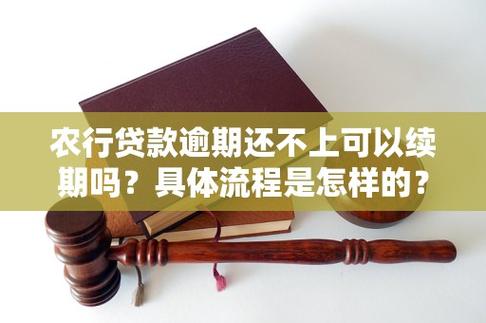 农业银行贷款逾期了暂时还不上怎么办？有哪些补救措施？