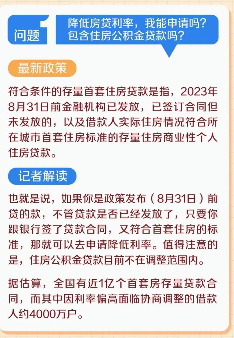 贷款政策具体包括哪些内容？