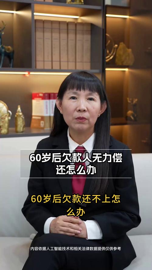 60岁无力偿还债务新政策