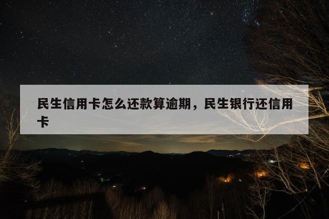 民生信用卡二次逾期后可以沟通延期还款吗？具体流程是什么？