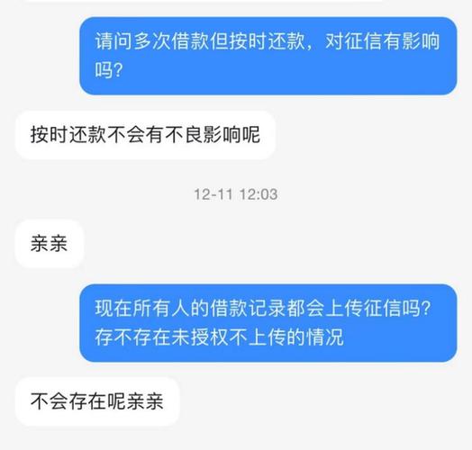 抖音借钱按时还款会不会影响征信记录?