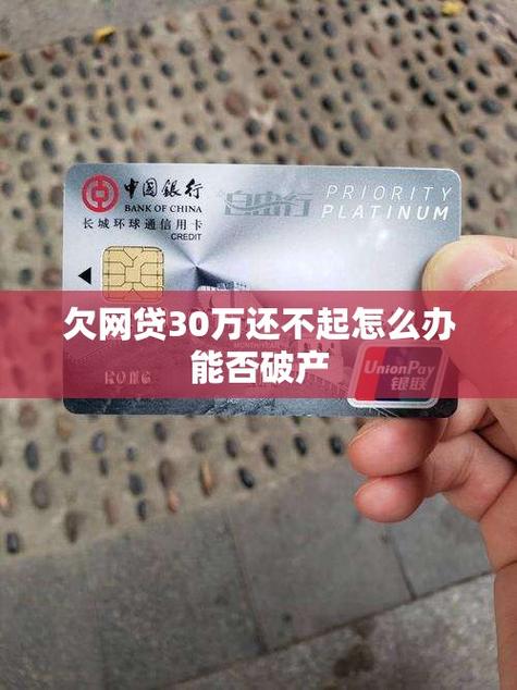 欠网贷30万无力偿还怎么办