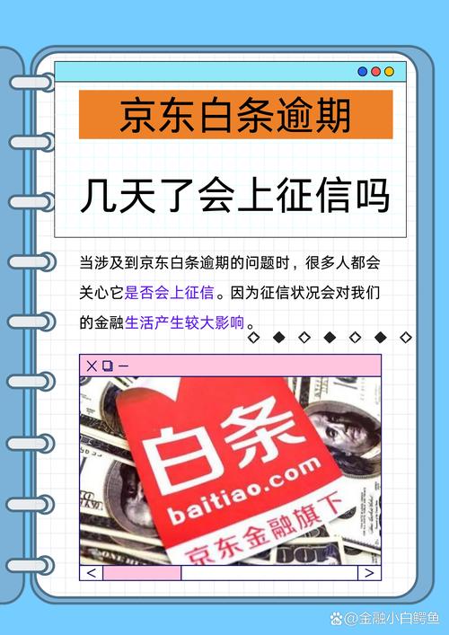 京东白条逾期一天上征信的吗