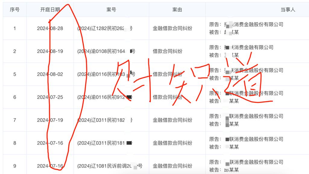 上海某网贷巨头批量起诉