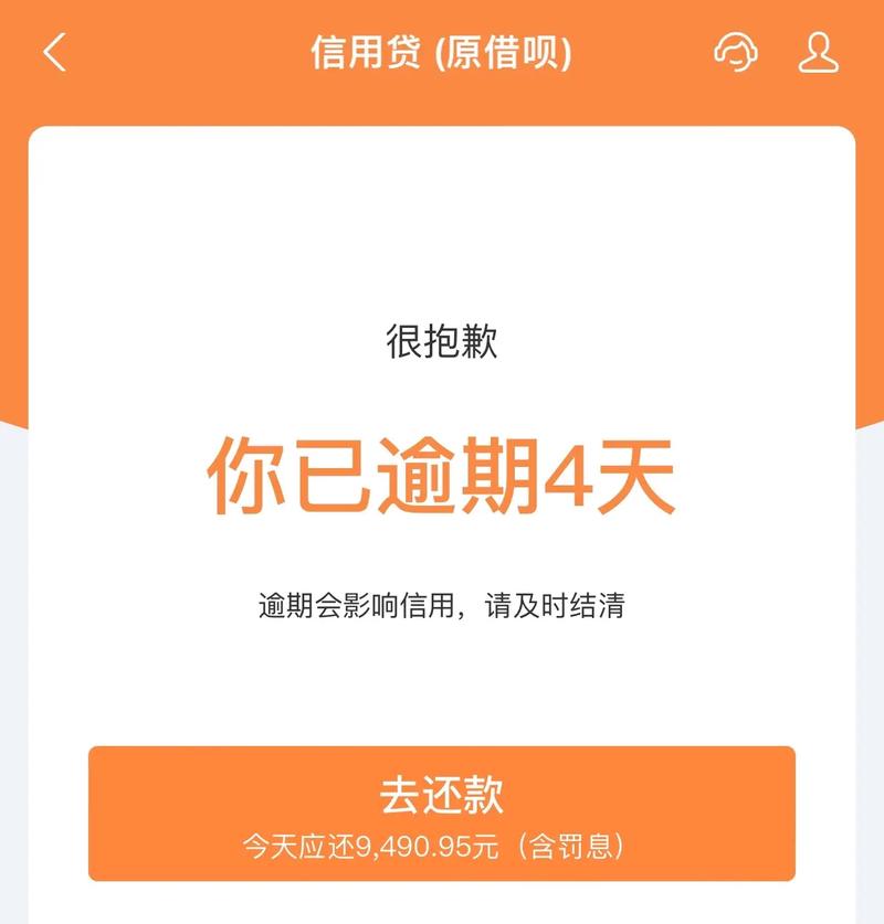 抖音逾期六天