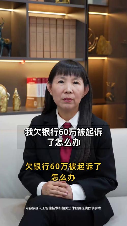 我欠银行60万被起诉了怎么办才能有效应对