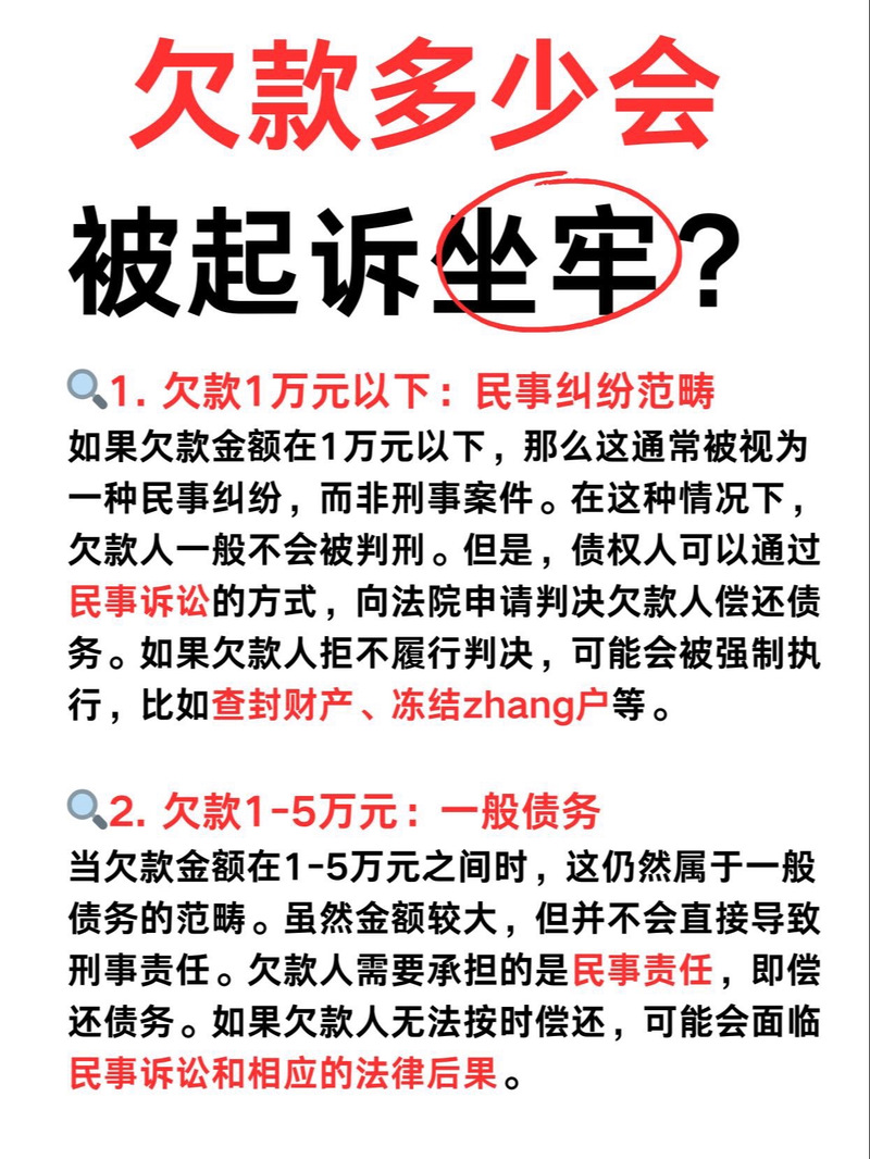 欠抖音放心借被起诉会坐牢吗?了解相关法律后果