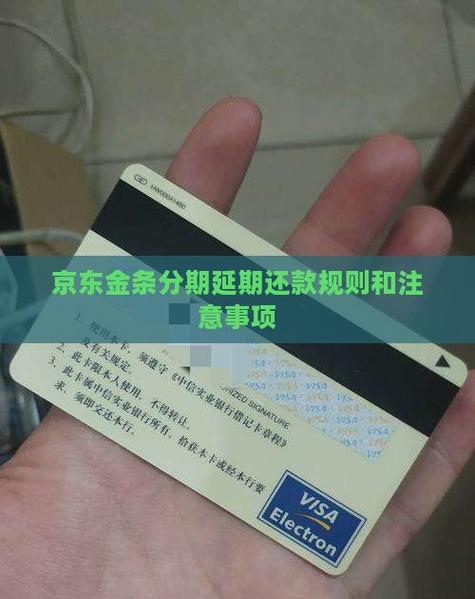 京条协商延期还款流程及注意事项