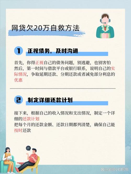 网贷欠30万自救方法目前没有逾期