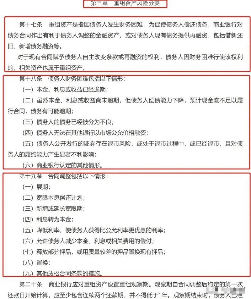 国家关于负债人的政策文件规定有哪些主要内容