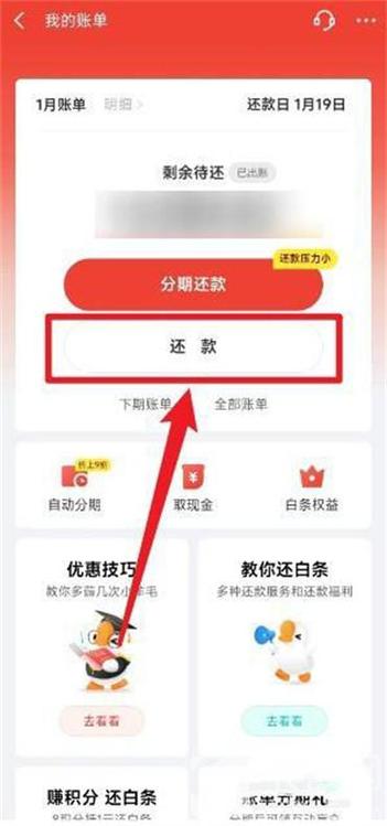 白条分期后想全额还款怎么办?