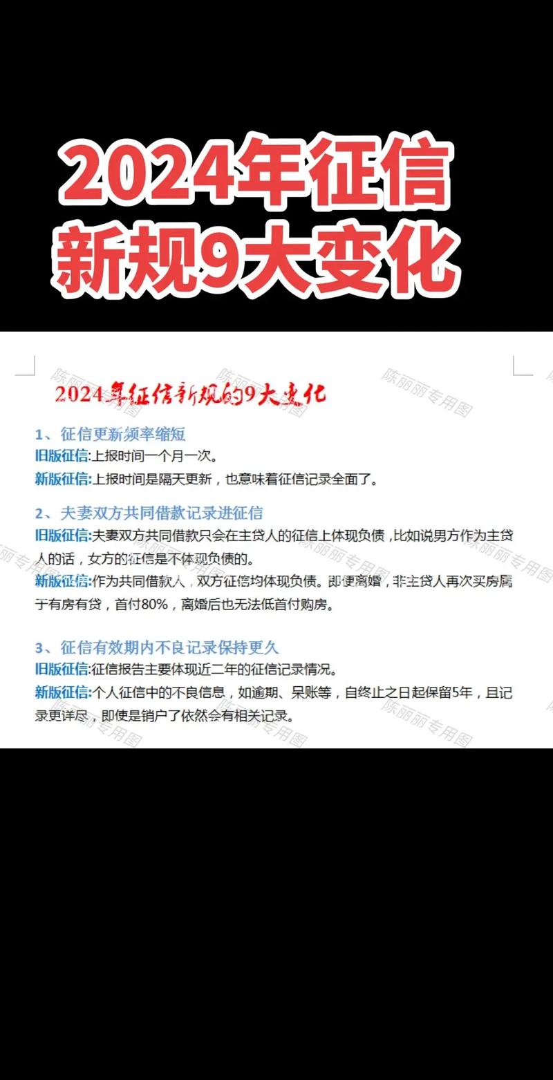 2025征信最新政策有哪些变化？