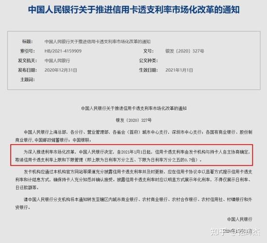 国家关于信用卡逾期最新法规详情解读