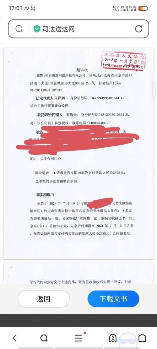 京东起诉都是在哪个法院执行