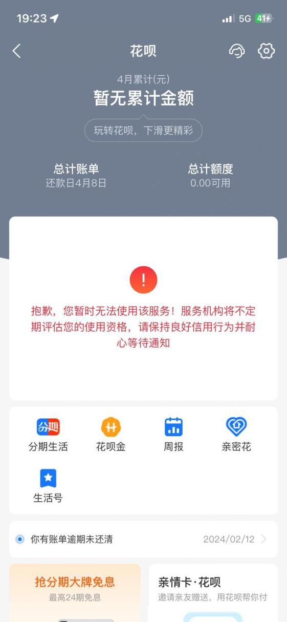 支付宝实在无能力偿还该怎么办