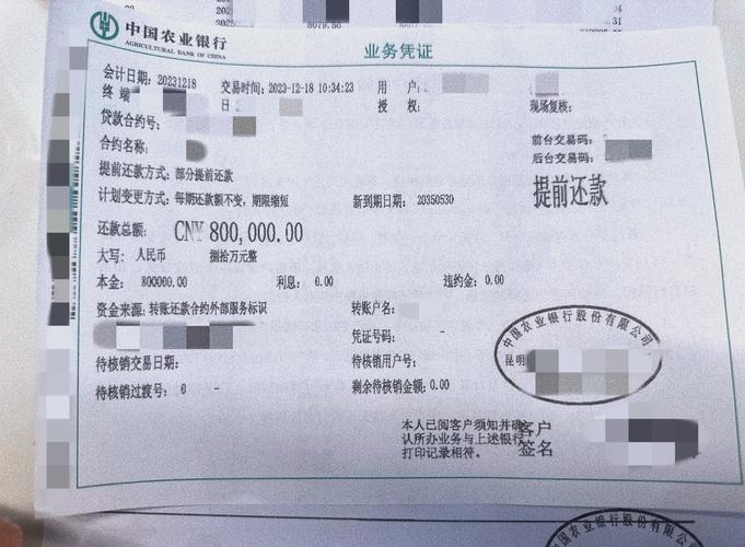 农业银行房贷提前还款最新规定可以在手机上操作吗