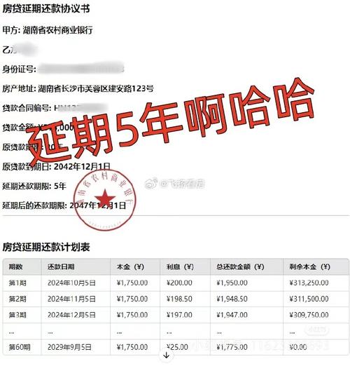 银行延期还款申请流程