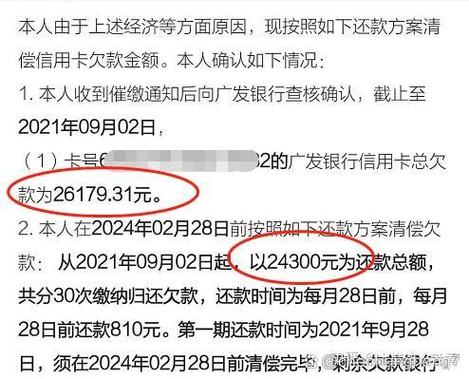 广发银行信用卡逾期协商还款政策