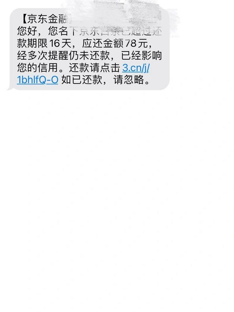京东白条欠款逾期了会被起诉吗