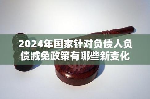 2024年个人债务减免政策