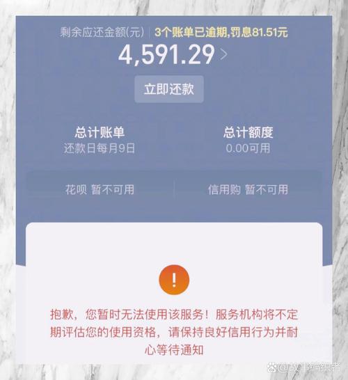 花呗迟还1天会有什么后果?