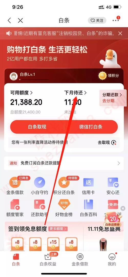 京东打白条付款后怎么还款