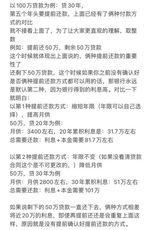 贷款90万提前还款怎么合适